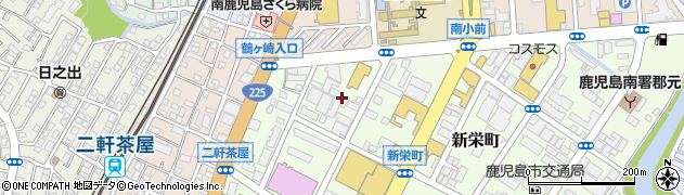 鹿児島県鹿児島市新栄町2周辺の地図
