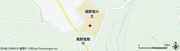 志布志市立尾野見小学校周辺の地図