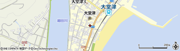 大堂津郵便局 ＡＴＭ周辺の地図