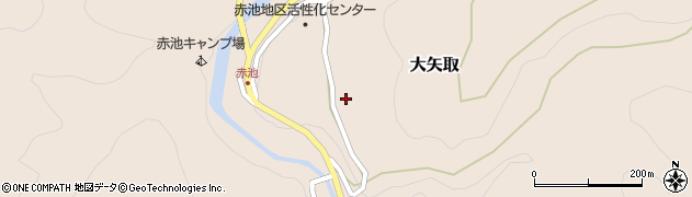 宮崎県串間市大矢取552周辺の地図