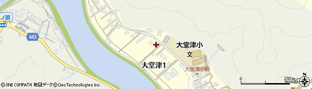 日南警察署大堂津駐在所周辺の地図