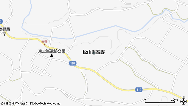〒899-7602 鹿児島県志布志市松山町泰野の地図