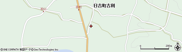 鹿児島県日置市日吉町吉利1018周辺の地図