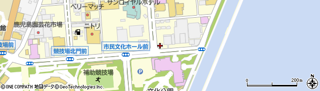 南日本銀行与次郎ヶ浜支店 ＡＴＭ周辺の地図