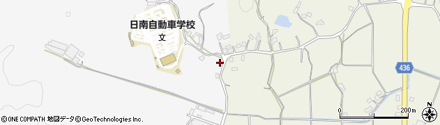 宮崎県日南市上方2293周辺の地図