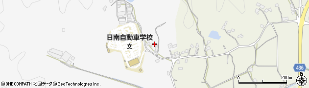 宮崎県日南市上方2464周辺の地図
