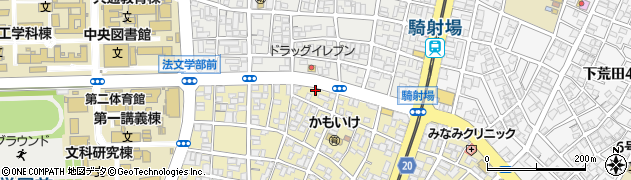 鶴亀堂鍼灸院周辺の地図