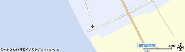 鹿児島県鹿児島市桜島赤水町1405周辺の地図