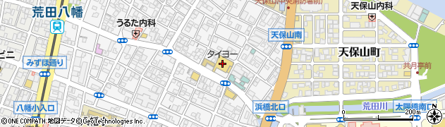タイヨー下荒田店周辺の地図