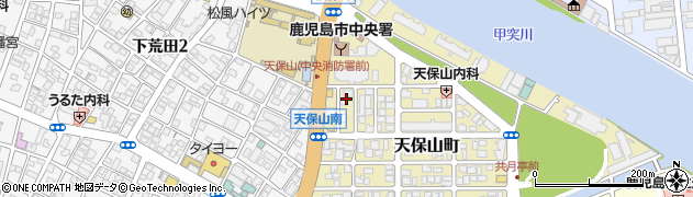 東天香周辺の地図