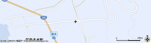 鹿児島県鹿児島市桜島赤水町1081周辺の地図