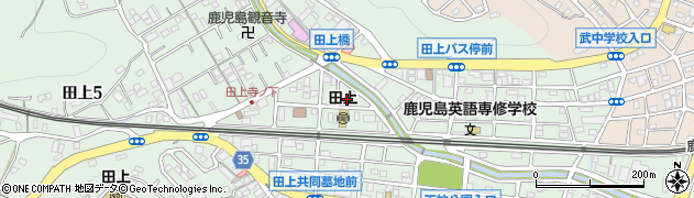 田上公園周辺の地図