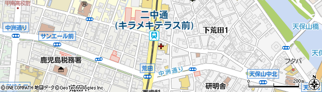タイヨー荒田店周辺の地図