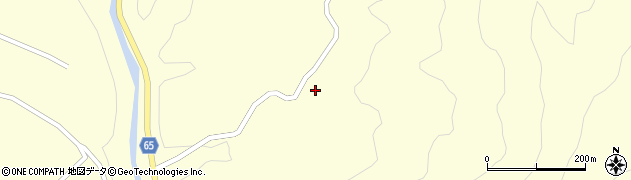 鹿児島県志布志市志布志町田之浦1967周辺の地図