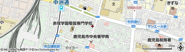 赤帽鹿児島県軽自動車運送協同組合トップ運送周辺の地図