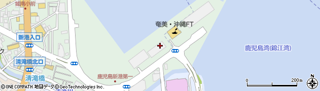 日本海事検定協会（一般社団法人）　鹿児島第二事業所周辺の地図