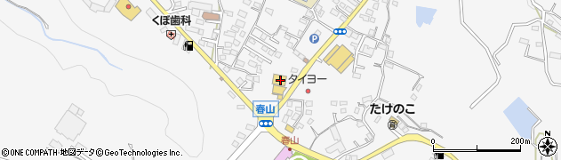キャンドゥ鹿児島松元店周辺の地図