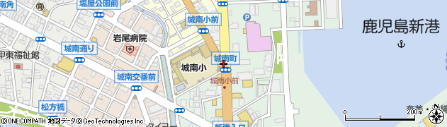 城南町周辺の地図