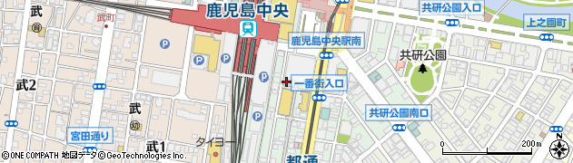 焼酎維新館　本社周辺の地図