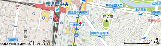 日本テクノ株式会社　鹿児島営業所周辺の地図