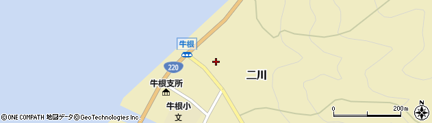 鹿児島県垂水市二川653周辺の地図
