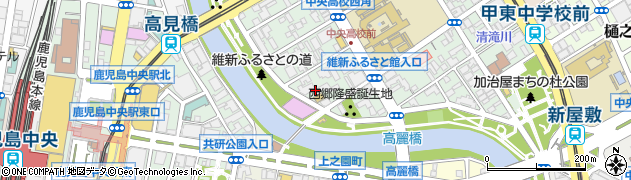 南日本ソフトウェア株式会社周辺の地図