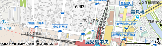 新村病院周辺の地図