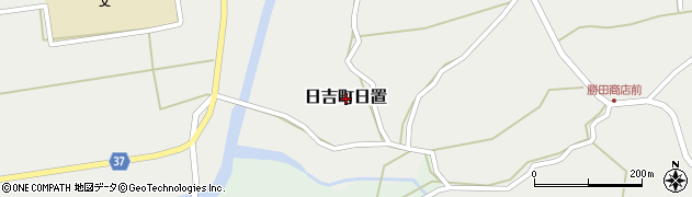 鹿児島県日置市日吉町日置周辺の地図