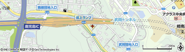 株式会社あけぼの　田上店周辺の地図