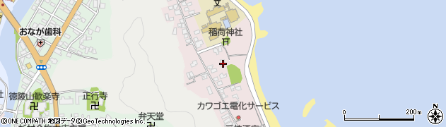 宮崎県日南市梅ケ浜周辺の地図