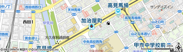 加治屋町駅周辺の地図