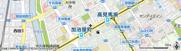 伊佐敷眼科医院周辺の地図