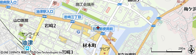 日南第一ホテル周辺の地図