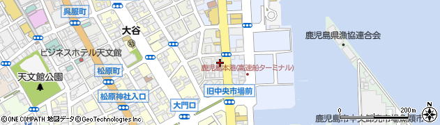 コバック鹿児島堀江店周辺の地図