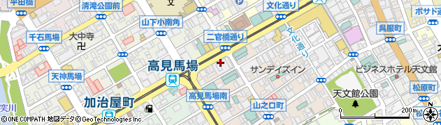 株式会社電通九州　鹿児島支社周辺の地図