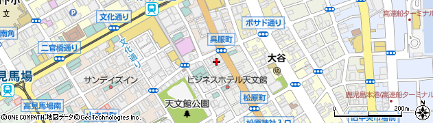 薩摩ビジネスホテル周辺の地図