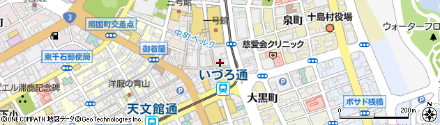 宮元生花店周辺の地図