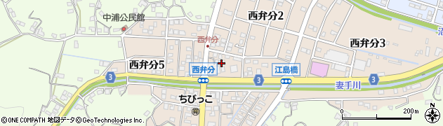 竹平自動車周辺の地図