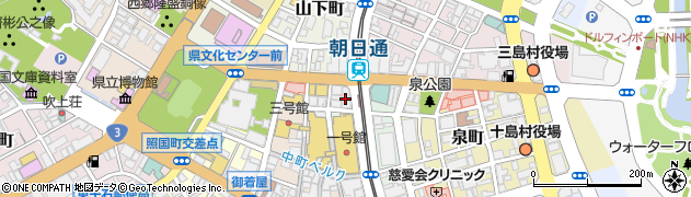 株式会社西日本ビル代行　鹿児島支店周辺の地図