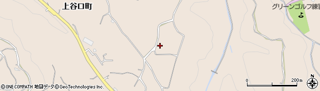 鹿児島県鹿児島市上谷口町周辺の地図