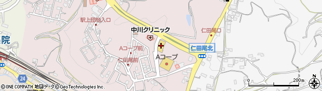 ＪＡさつま日置松元周辺の地図