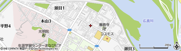 宮崎県日南市瀬貝周辺の地図