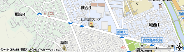 株式会社山形屋ストア　城西店周辺の地図