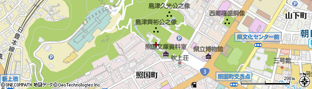照国神社周辺の地図