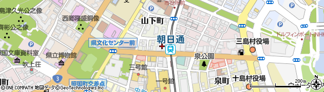 南日本銀行本店営業部周辺の地図