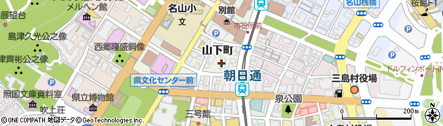 岩崎産業株式会社　資産管理部いわさきビル駐車場周辺の地図