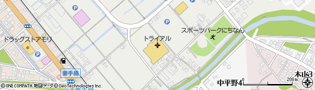 スーパーセンタートライアル日南店周辺の地図