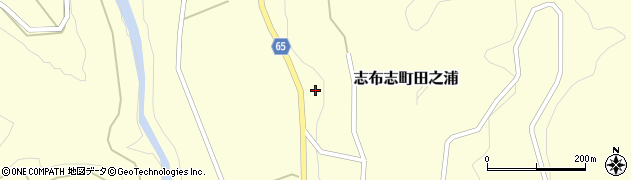 鹿児島県志布志市志布志町田之浦1618周辺の地図