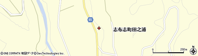 鹿児島県志布志市志布志町田之浦1615周辺の地図