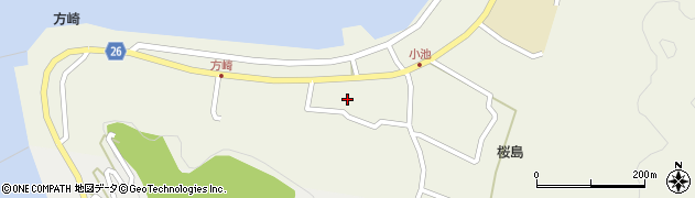 鹿児島県鹿児島市桜島小池町1430周辺の地図